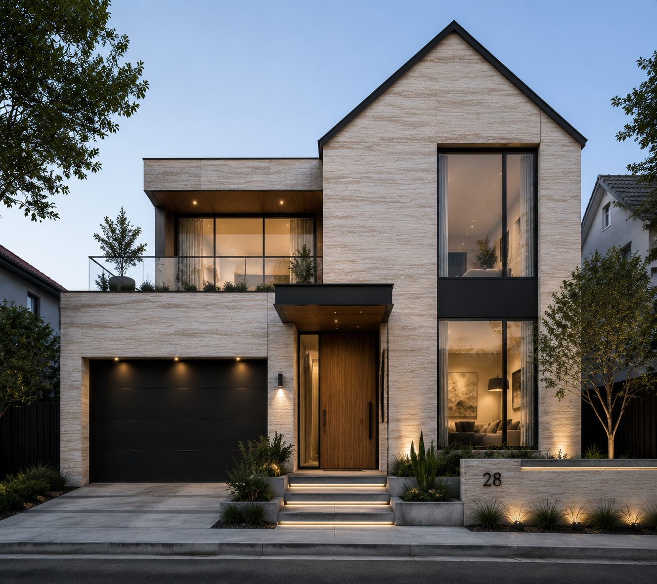 Artistic Bespoke UHPC Custom Facade